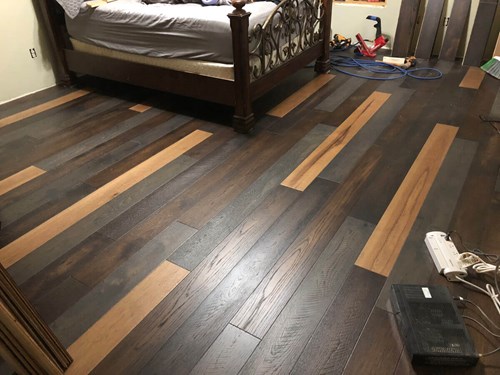 Bedroom LVP Flooring