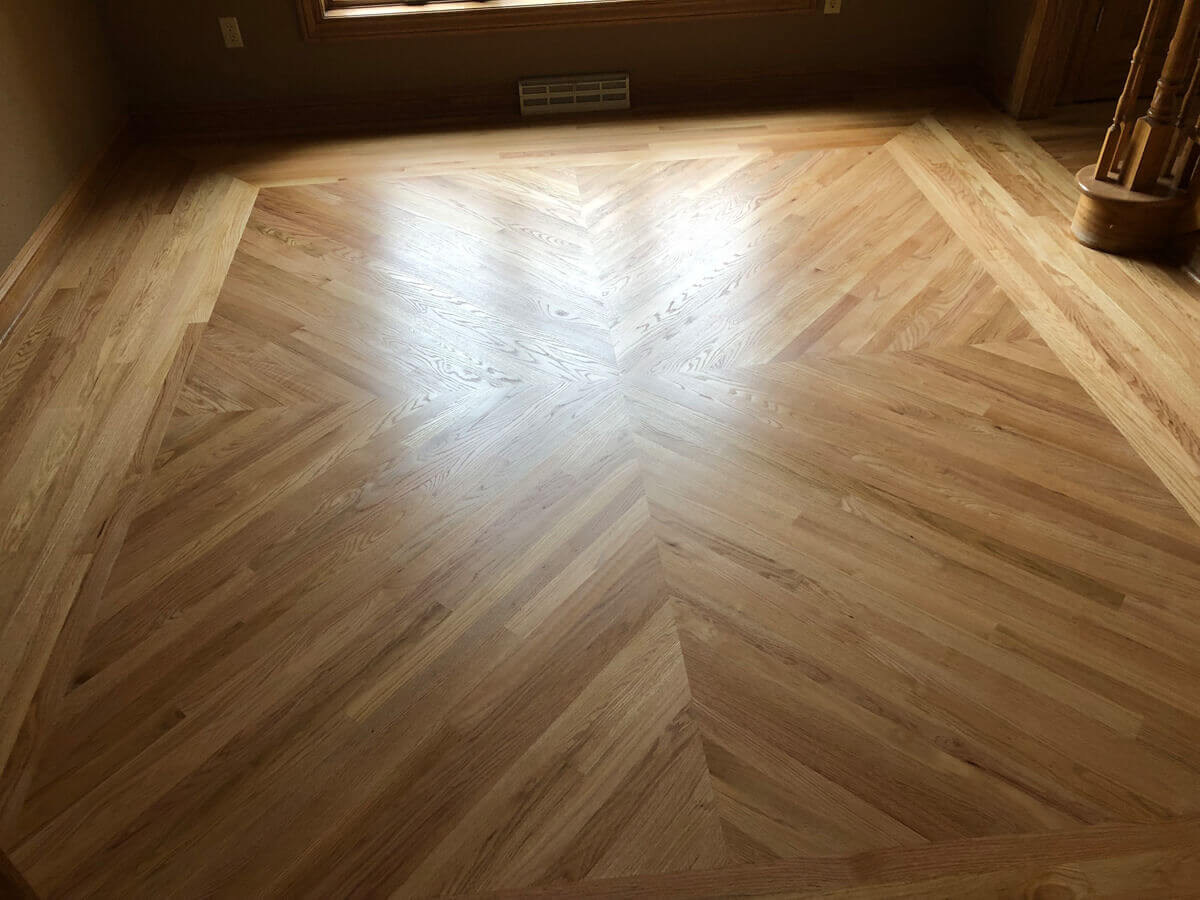 Hardwood Flooring Finished 4 Square