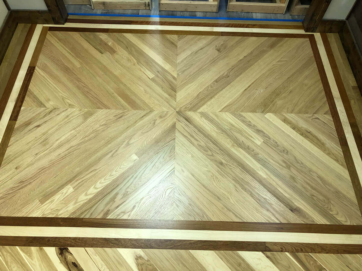 Custom Hardwood Flooring Design